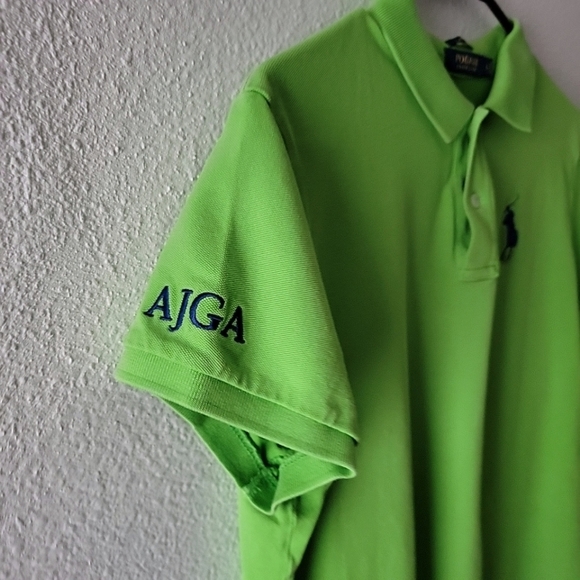 Polo Ralph Lauren Golf Top Blue Pony Size Large - Picture 6 of 8